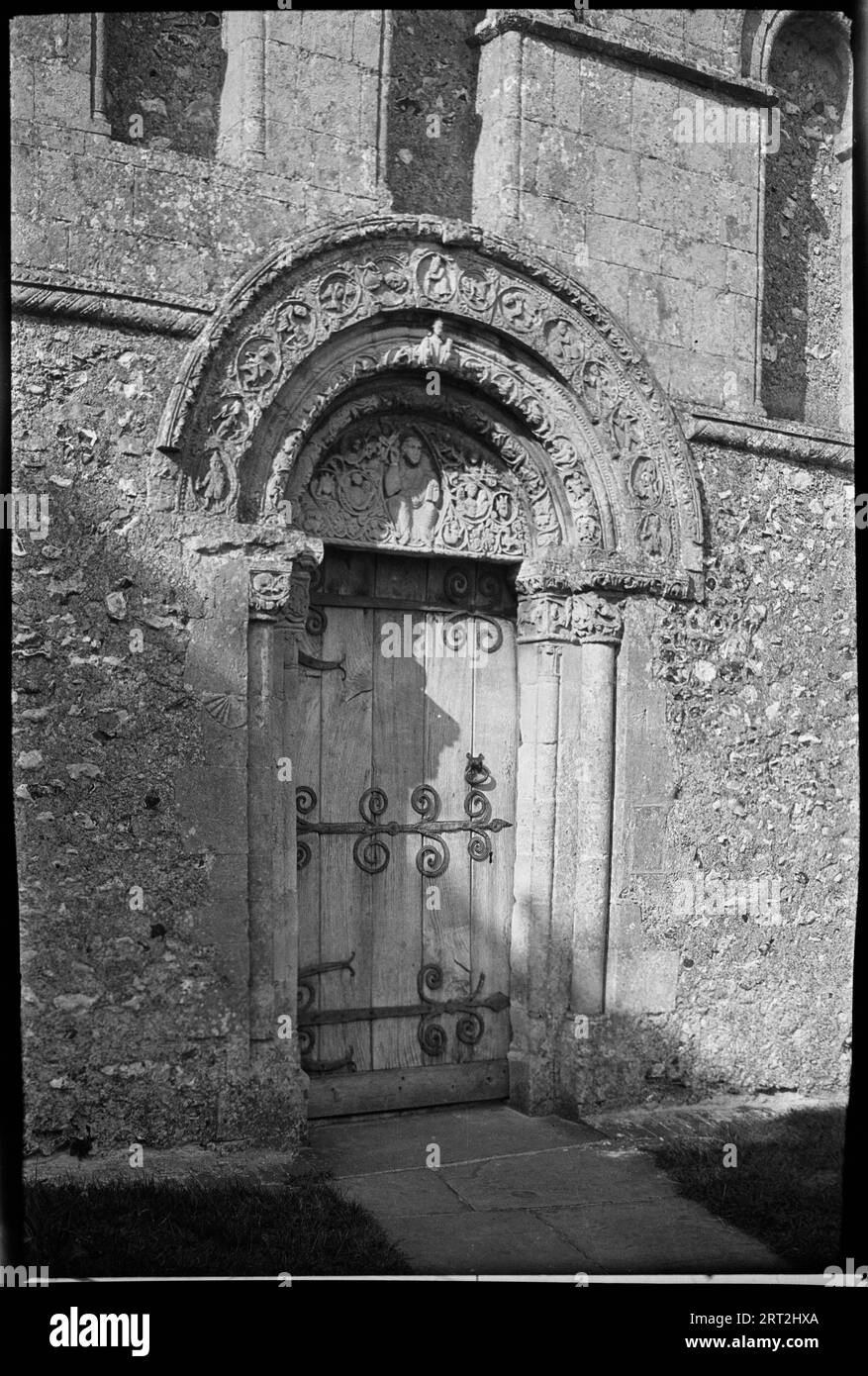 St Nicholas' Church, Barfrestone, Eythorne, Dover, Kent, 19201940. The