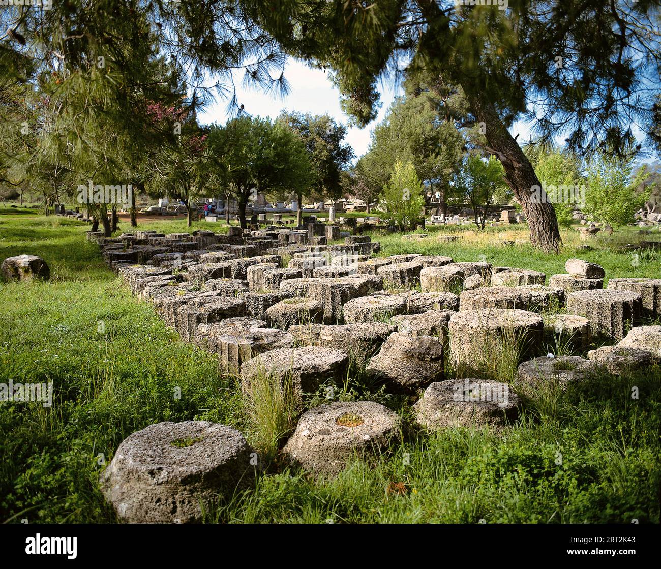 The ancient site of Olympia on the Peloponnese dates from the Eighth ...