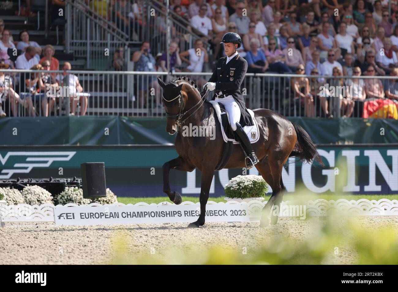 Euro Equestrian Rider Riesenbeck, Germany. 10th Sep, 2023. Equestrian sport: European ...