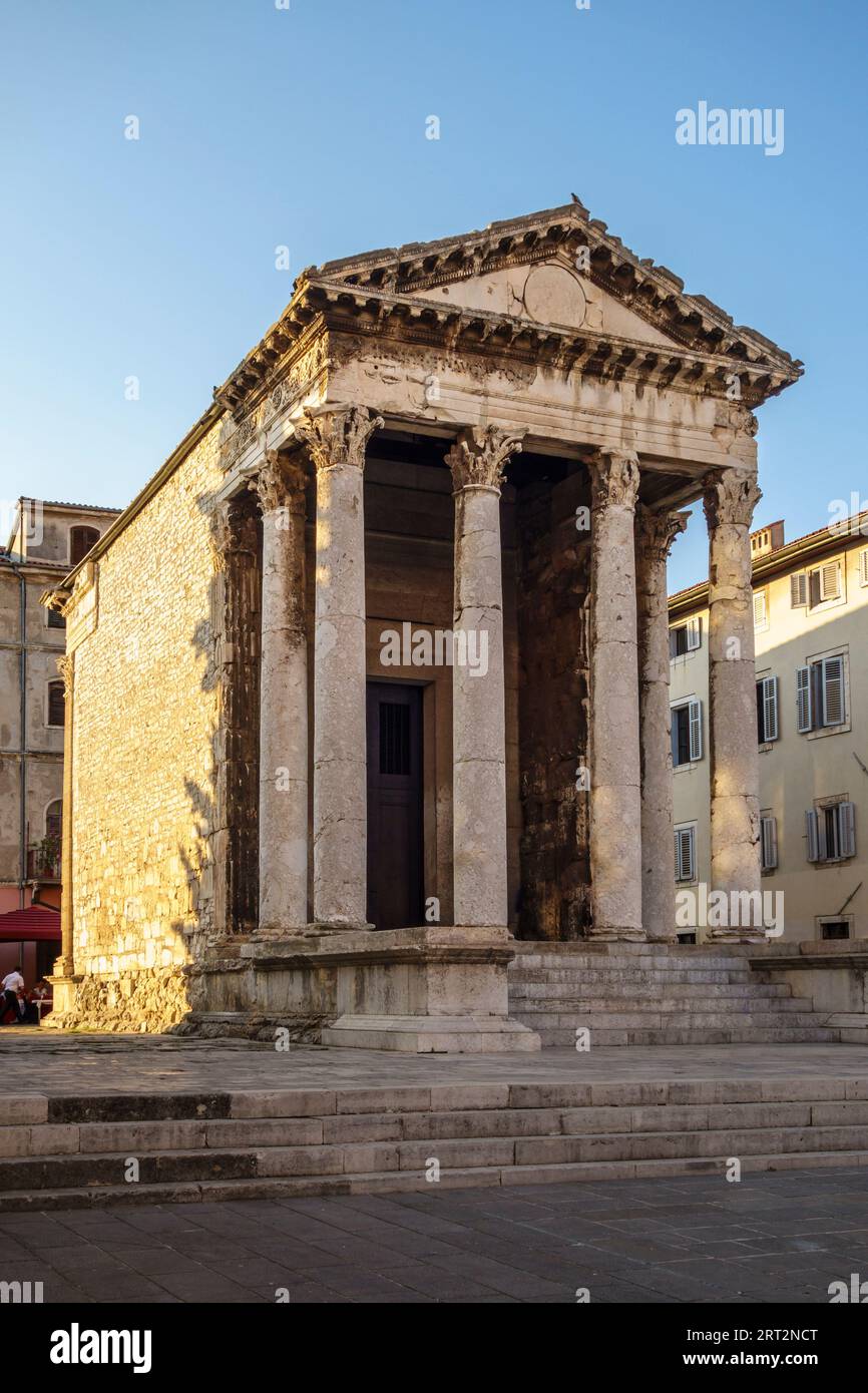 When Was The Temple Of Augustus Built