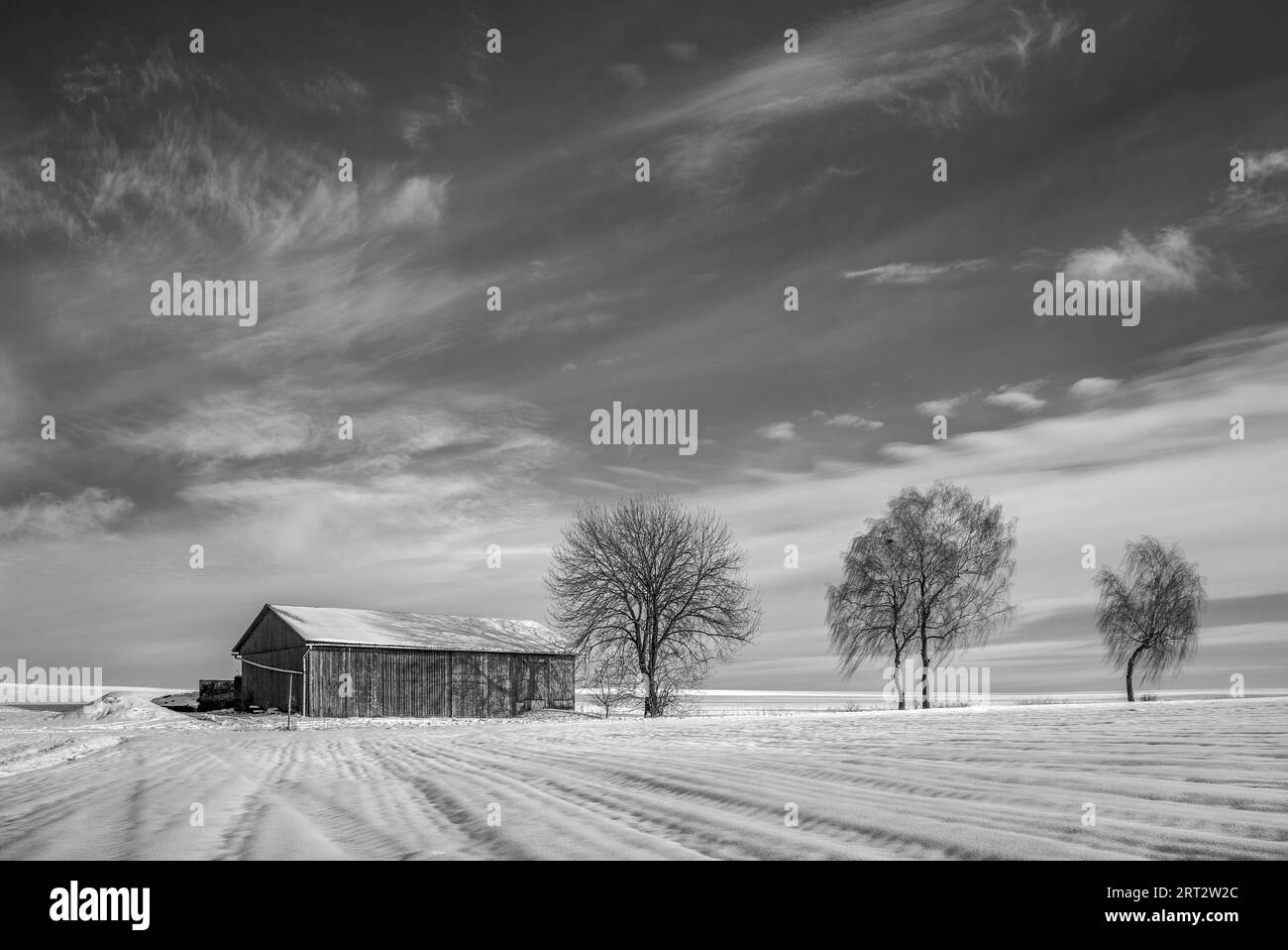 Landscape acreage Black and White Stock Photos & Images - Alamy