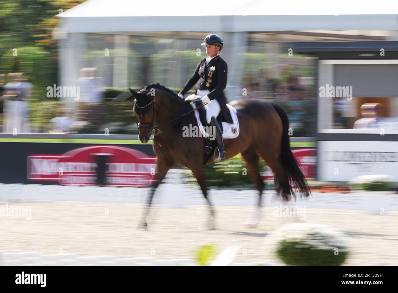 Euro Equestrian Rider Riesenbeck, Germany. 10th Sep, 2023. Equestrian sport: European ...