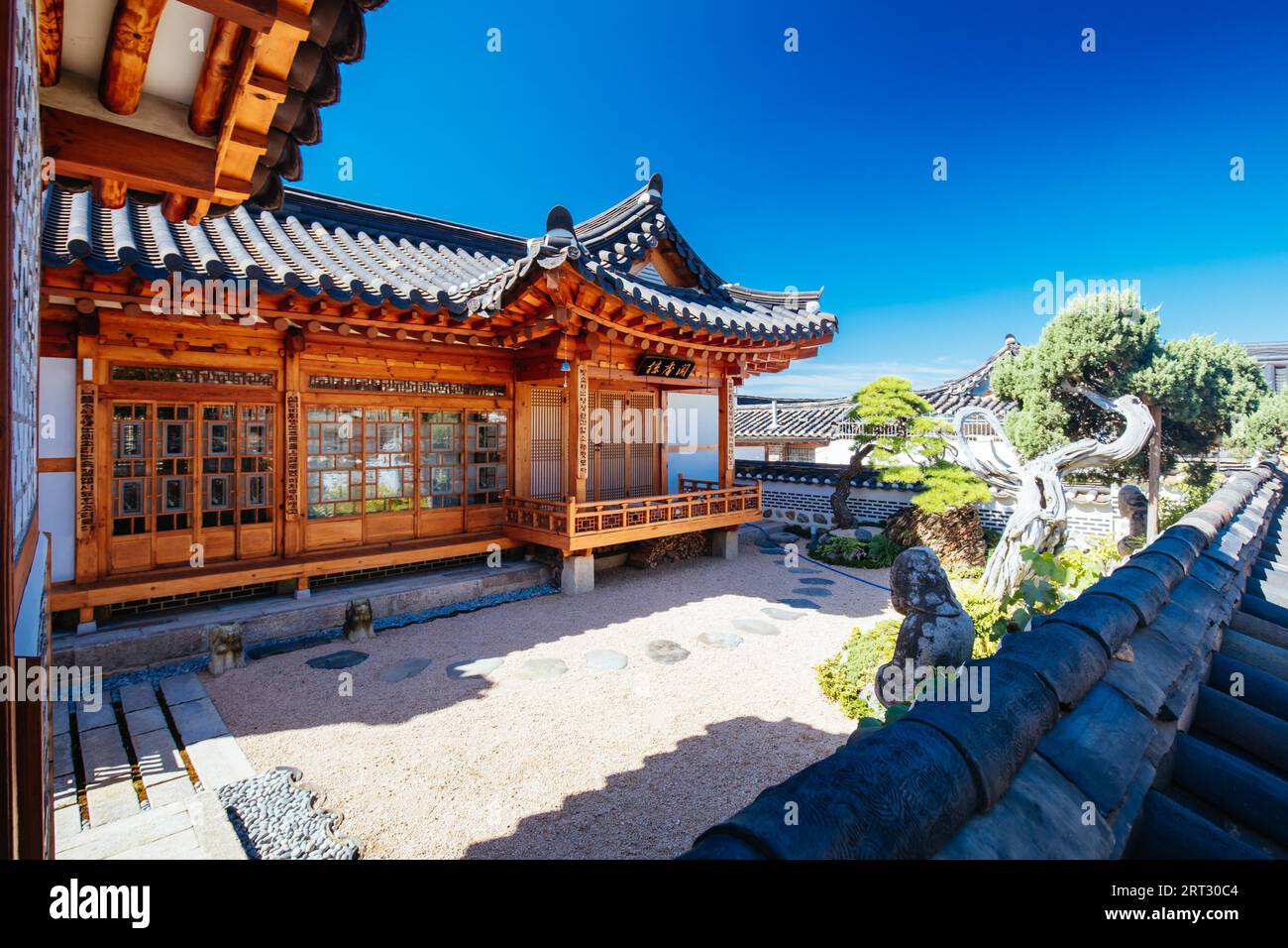 Bukchon Hanok Village is a Korean traditional village located near ...