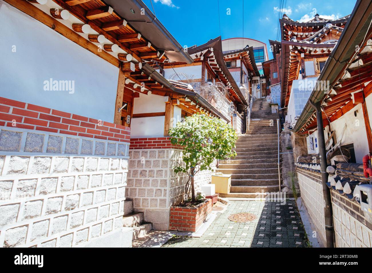 Bukchon Hanok Village is a Korean traditional village located near ...