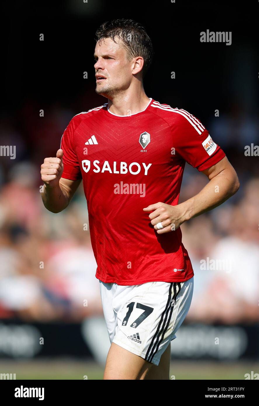 Salford City's Matt Smith during the Sky Bet League Two match at the ...