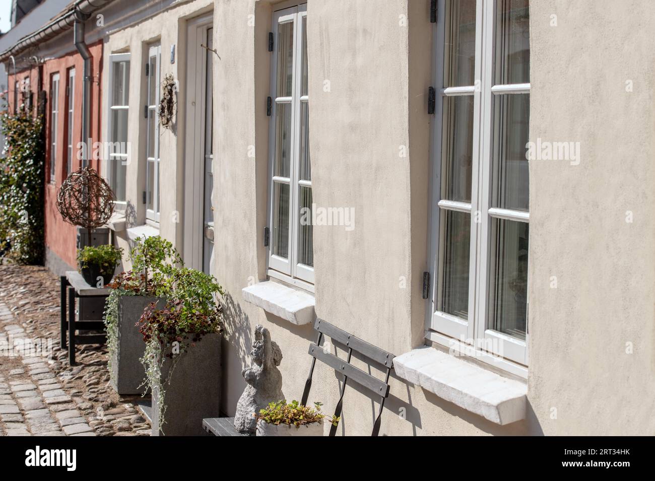 Ribe is the oldest town in Denmark Stock Photo Alamy