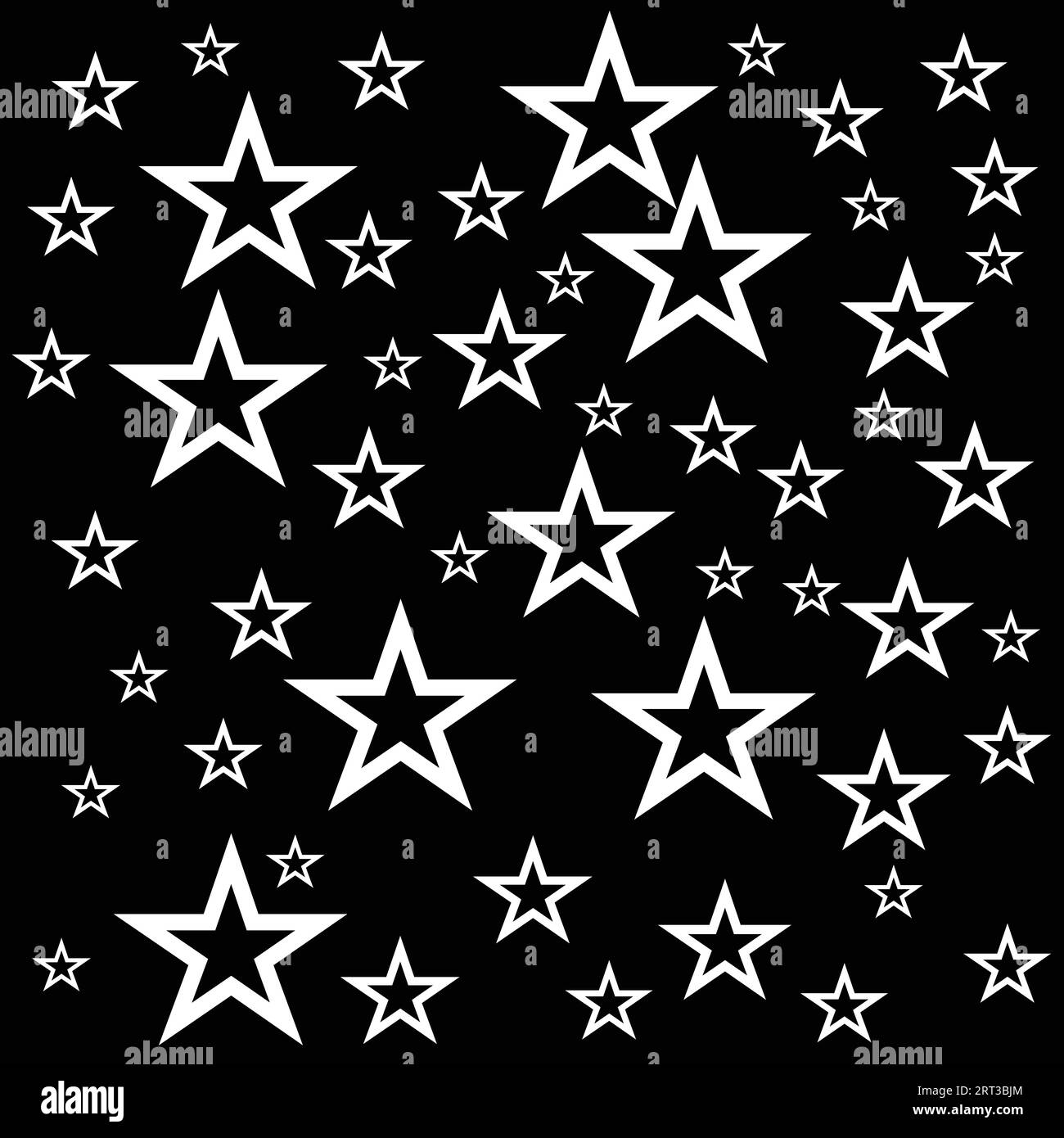white stars set: Vector assets for Christmas stars, festival celebrations, web or game design, and app icons. Vector template isolated on a black back Stock Vector