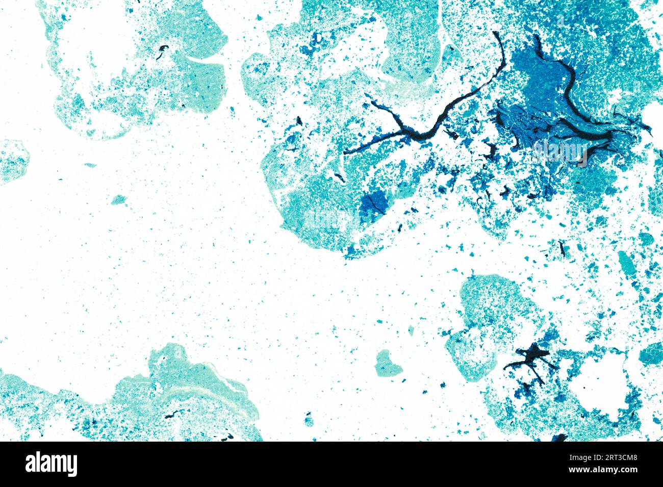 Random pattern produced by paper marbling technique with ballpoint pen ...