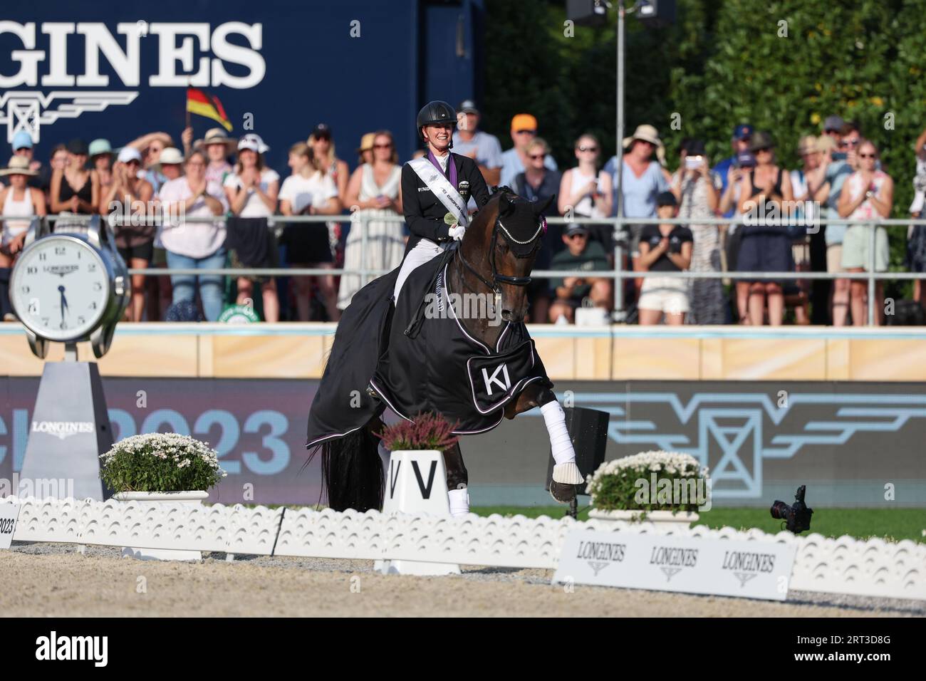 Euro Equestrian Rider Riesenbeck, Germany. 10th Sep, 2023. Equestrian sport: European ...