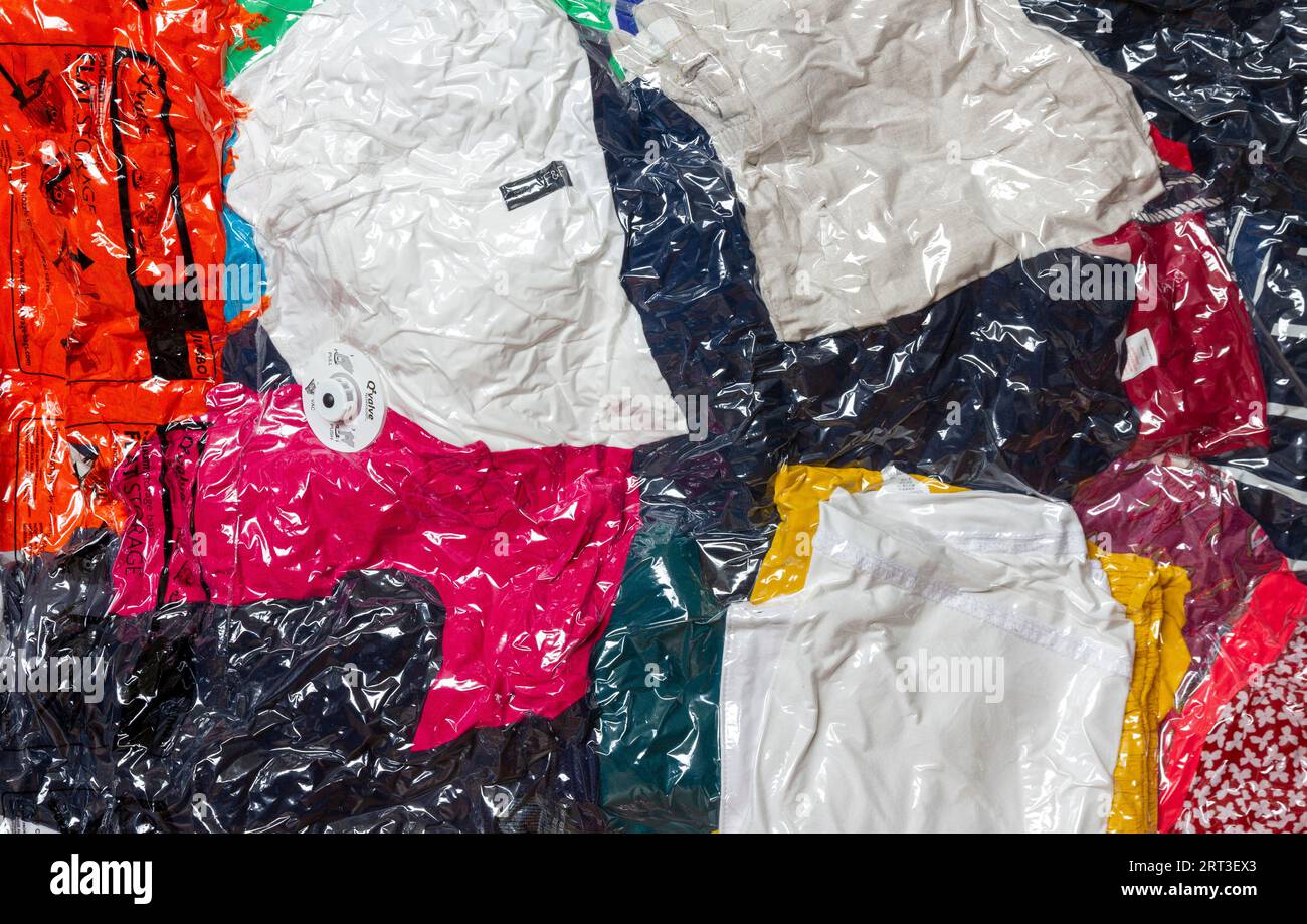 Vacuum packed clothes hires stock photography and images Alamy