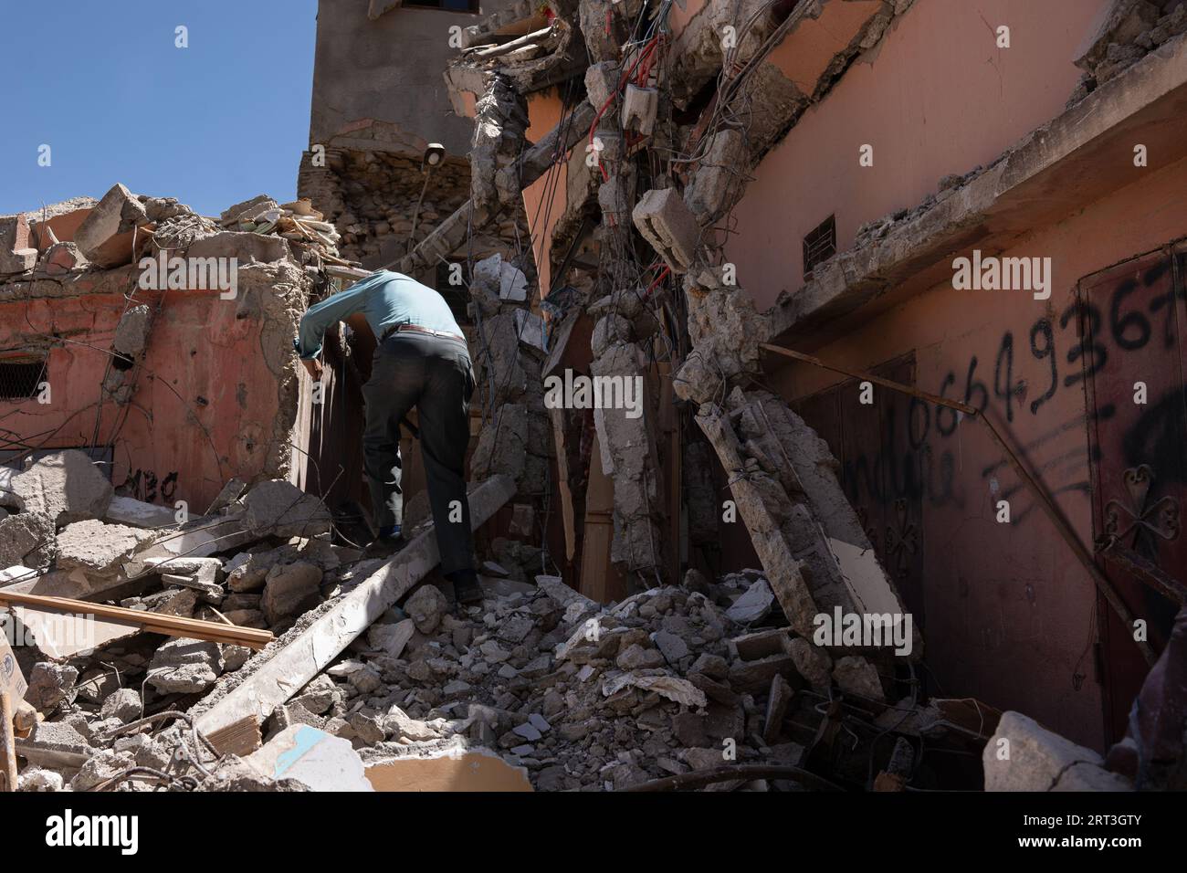 Morocco earthquake 2023 hi-res stock photography and images - Alamy