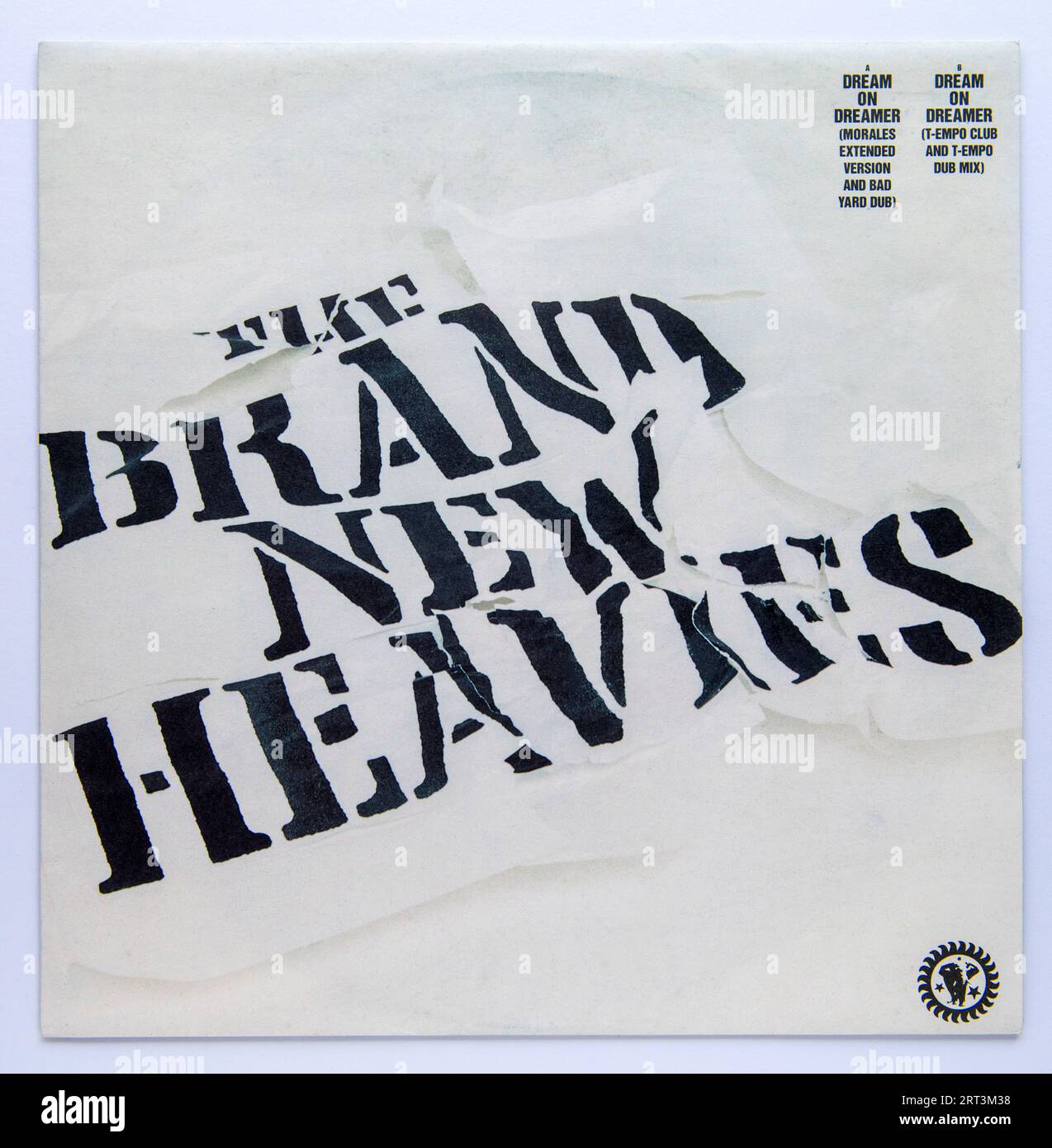 Picture cover of the 12 inch single version of Dream On Dreamer by The Brand New Heavies, which was released in 1994 Stock Photo