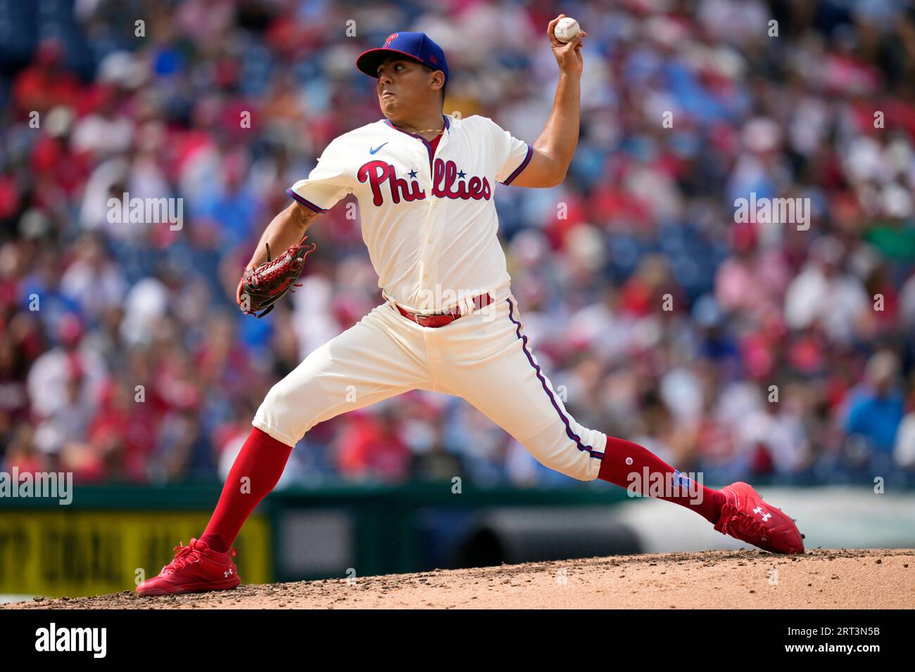 Philadelphia Phillies' Ranger Suarez plays during a baseball game, Sunday,  Sept. 10, 2023, in Philadelphia. (AP Photo/Matt Slocum Stock Photo - Alamy