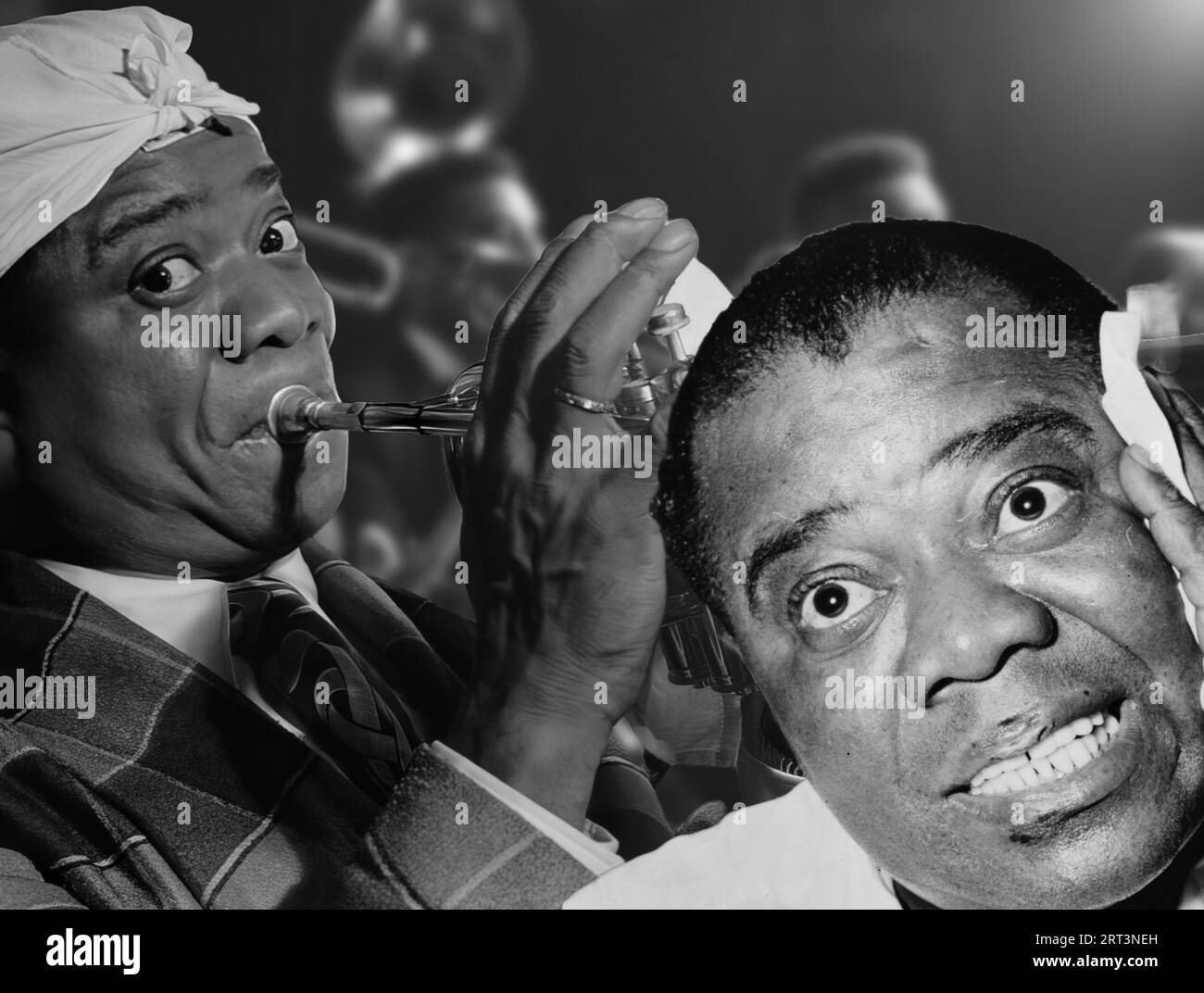 Louis Armstrong, (Satchmo) was an American trumpeter, singer and actor
