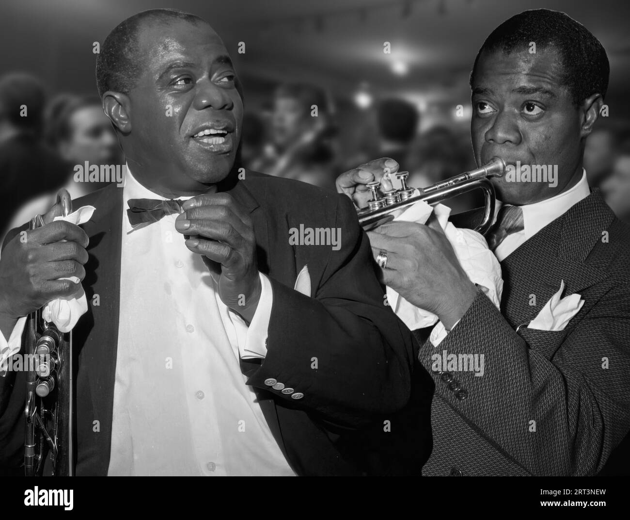 Louis Armstrong, (Satchmo) was an American trumpeter, singer and actor