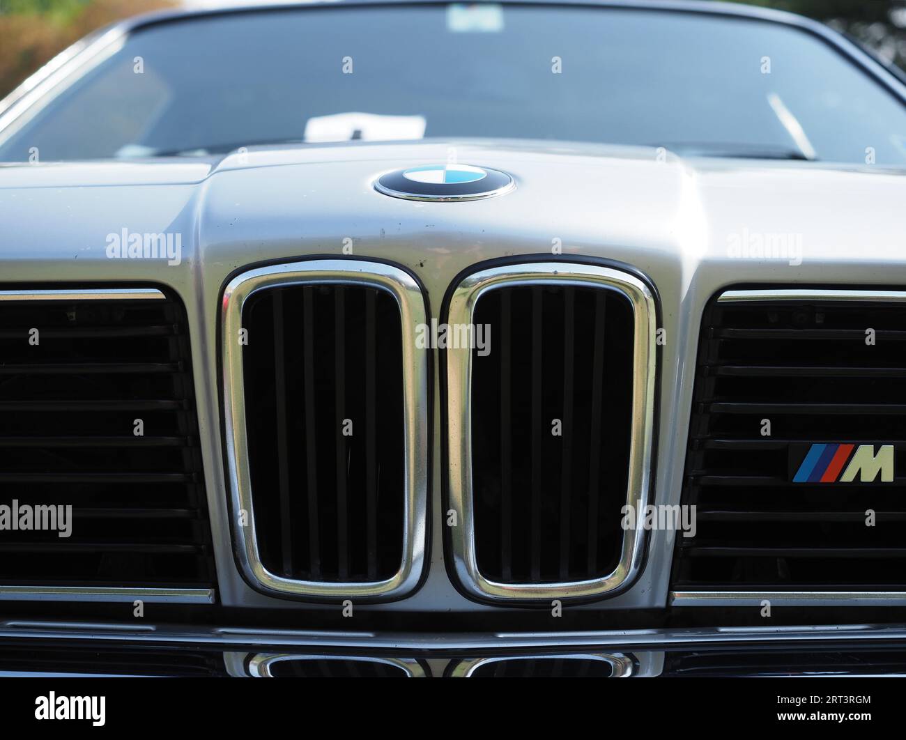 Close up of a BMW M635CSI Stock Photo