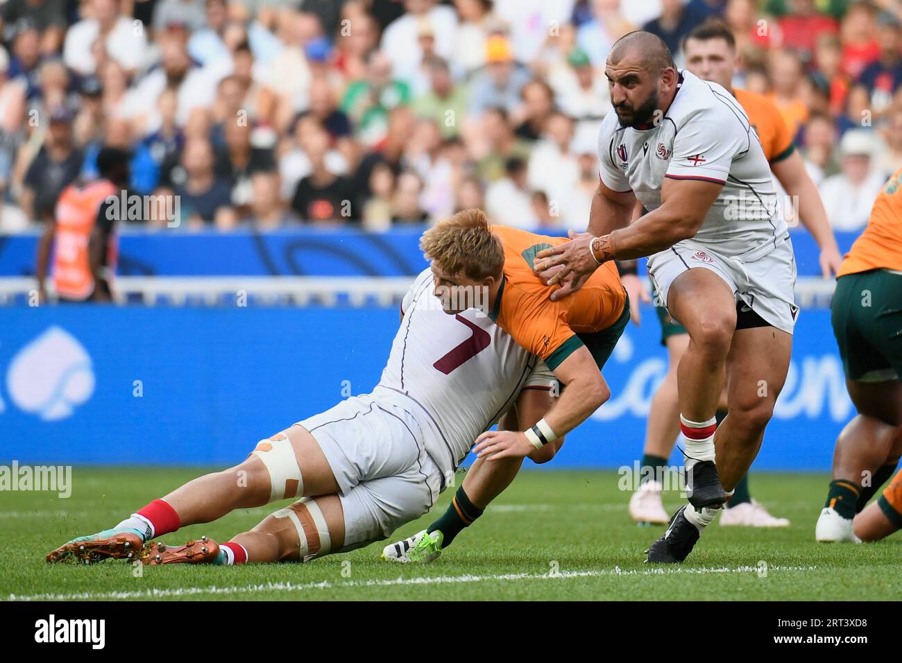 Julien Mattia/Le Pictorium match of the Rugby World Cup Australia