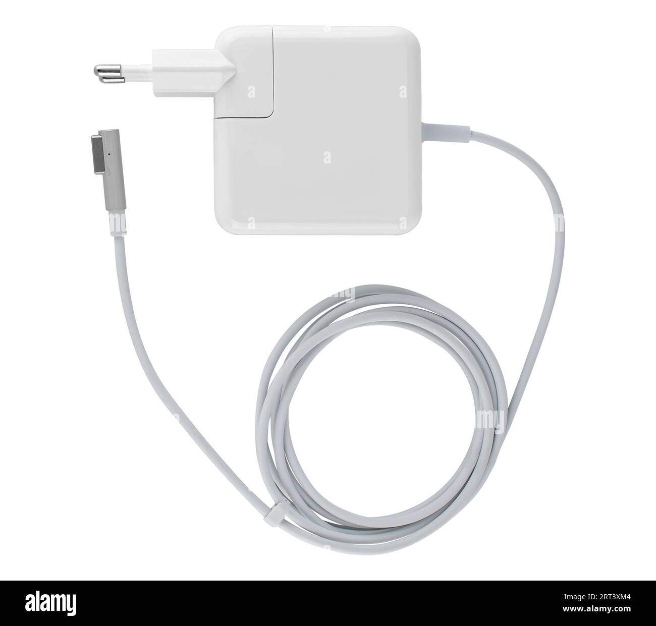Power Adapter Background laptop power adapter, on white background in insulation Stock Photo - Alamy