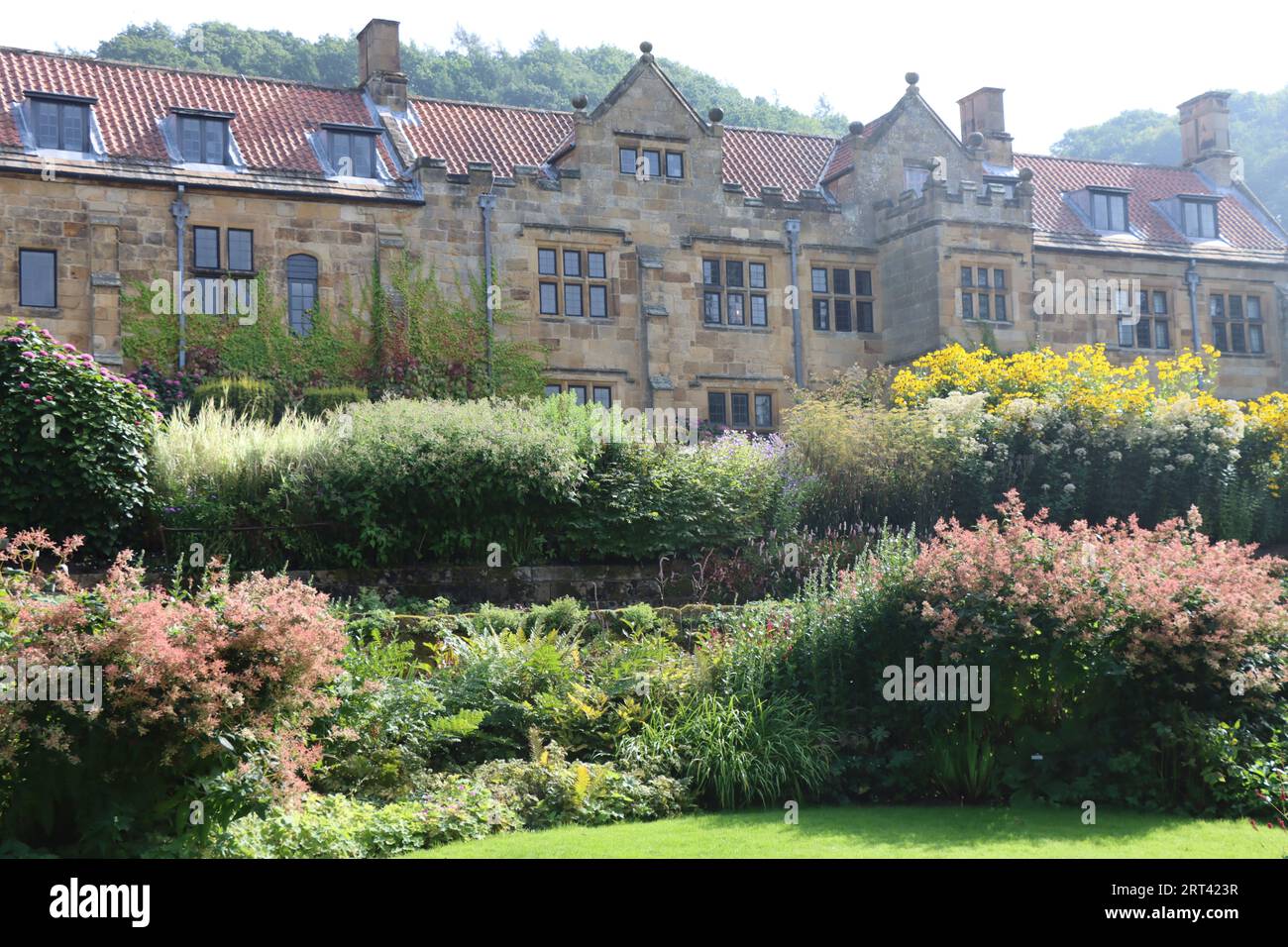 Mount Grace Priory, House and Gardens Stock Photo Alamy