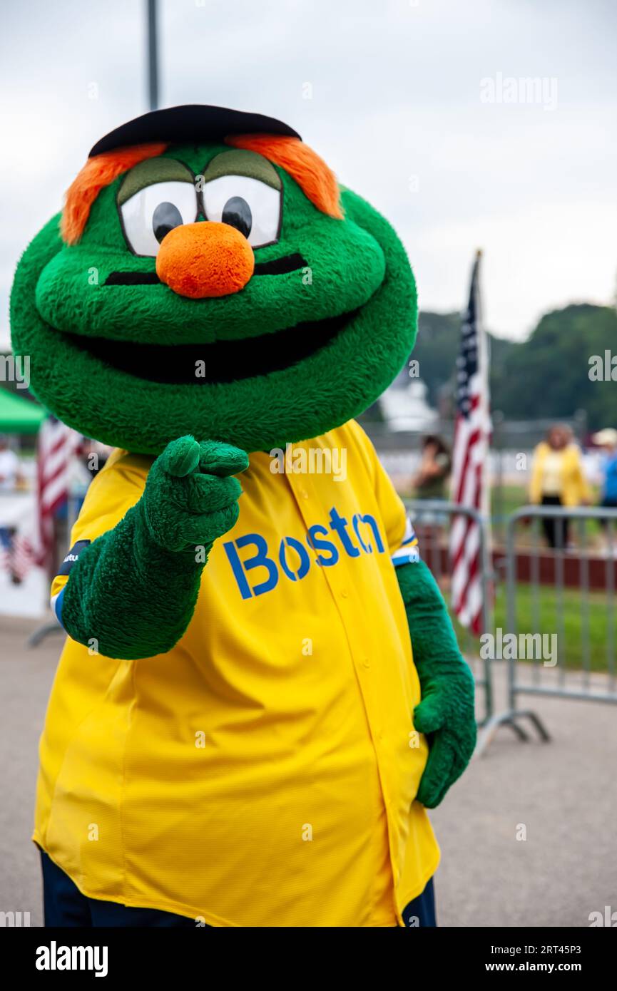 Wally the Green Monster. editorial stock image. Image of wally