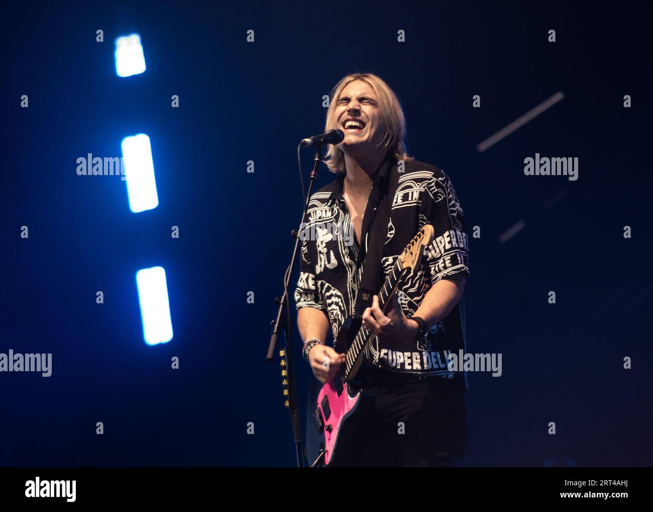 london, United Kingdom. 10th September 2023. Busted play the first of