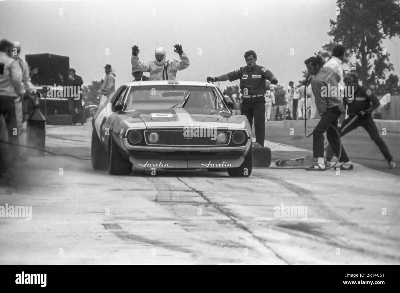 1971 Watkins Glen Trans Am Mark Donohue Penske Racing Amc Javelin Started 2nd Finished 1st 