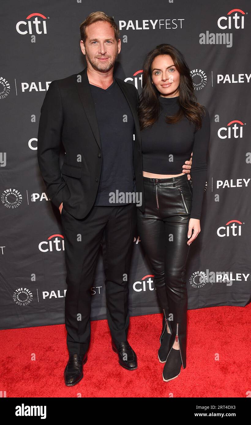 Connor Ruffalo April 1, 2023, Hollywood, California, USA: Josh Lucas and Brianna ...