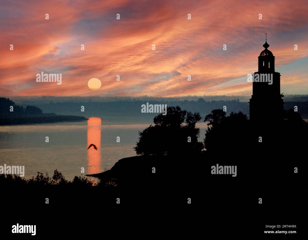 Sunsets and sunrises symbolize a new beginning in our life, and the sky