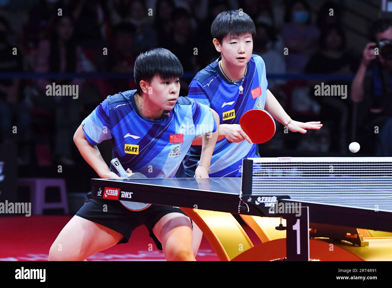 Pyeongchang, Republic of Korea. 10th Sep, 2023. Sun Yingsha (CHN), Wang