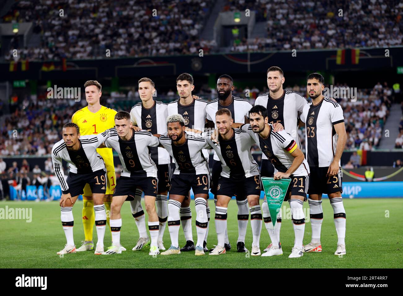 Germany team group line-up (GER), September 8, 2023 - Football/Soccer : International friendly soccer match between Germany 1-4 Japan at Volkswagen Arena in Wolfsburg, Germany, Credit: AFLO/Alamy Live News Stock Photo