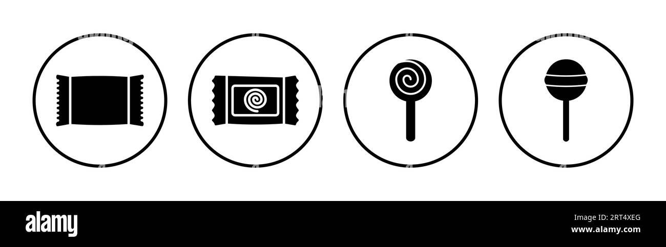 Candy icon vector. candy vector icon Stock Vector Image & Art - Alamy