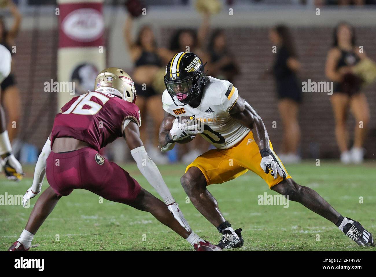 Tallahassee, Florida, USA. 09th Sep, 2021. Southern Miss Golden Eagles