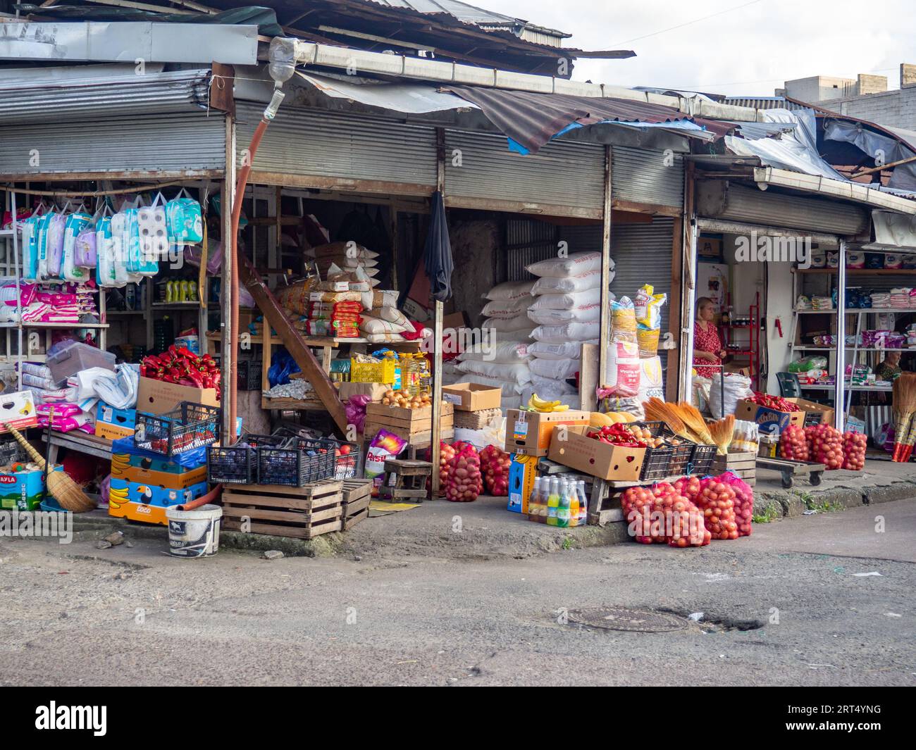 Asian food store grocery shop hi-res stock photography and images 