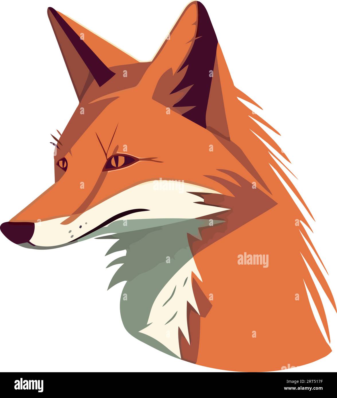 fox vector icon Stock Vector Image & Art - Alamy