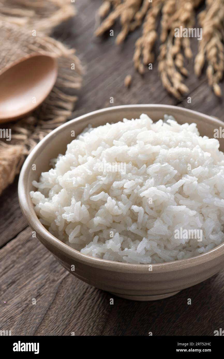 Asian rice, Vietnam rice is the best rice in Asia, hi res photo Stock