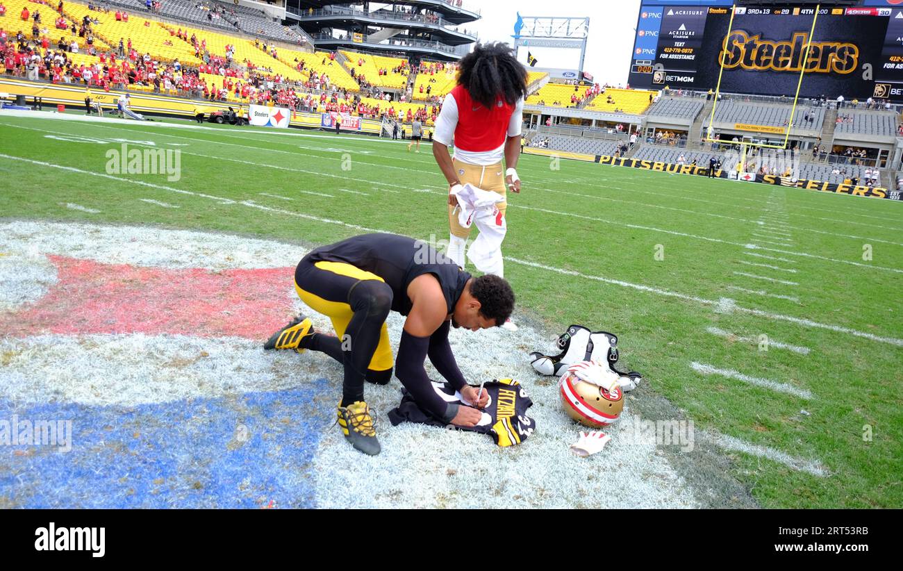 Pittsburgh, PA, USA. 10th Sep, 2023. Ray-Ray McCloud III #3 during the  Pittsburgh Steelers vs San Francisco 49ers in Pittsburgh, PA. Jason  Pohuski/CSM(Credit Image: © Jason Pohuski/Cal Sport Media). Credit:  csm/Alamy Live