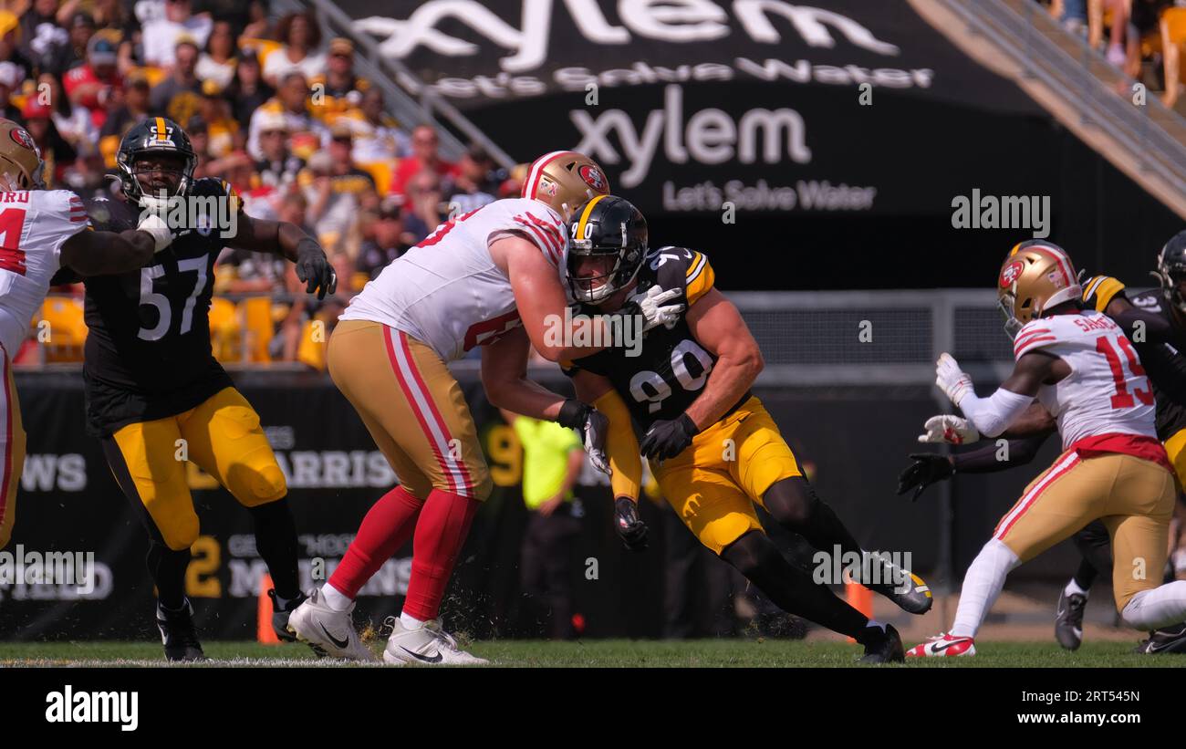 SEPT 10, 2023 T.J.Watt 90 during the Pittsburgh Steelers vs San