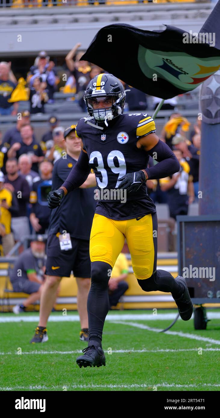 Pittsburgh, PA, USA. 10th Sep, 2023. Minkah Fitzpatrick #39 during the  Pittsburgh Steelers vs San Francisco 49ers in Pittsburgh, PA. Jason  Pohuski/CSM(Credit Image: © Jason Pohuski/Cal Sport Media). Credit:  csm/Alamy Live News