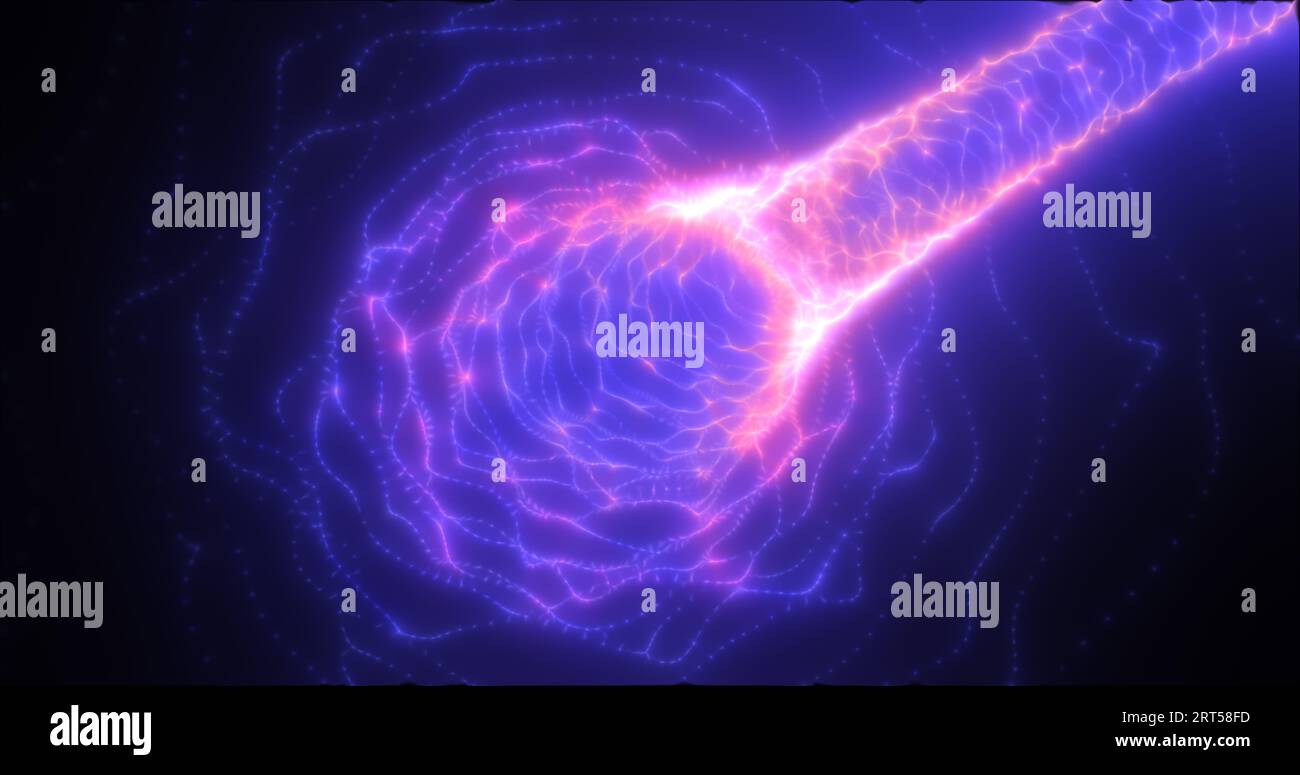 Abstract blue purple particles swirling hi-res stock photography and ...