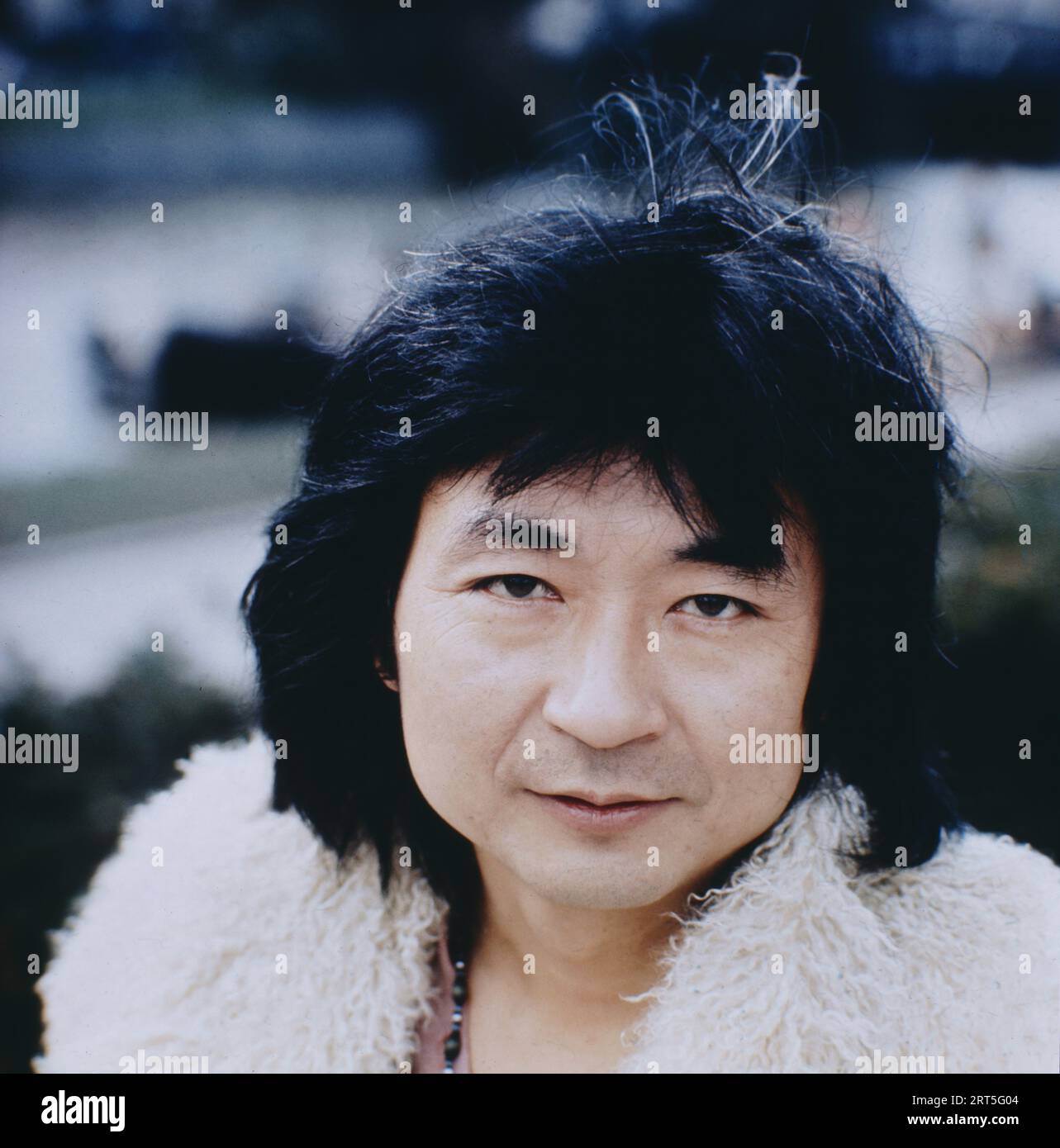 Seiji Ozawa, japanischer Dirigent und Komponist, Portrait, circa 1973 ...