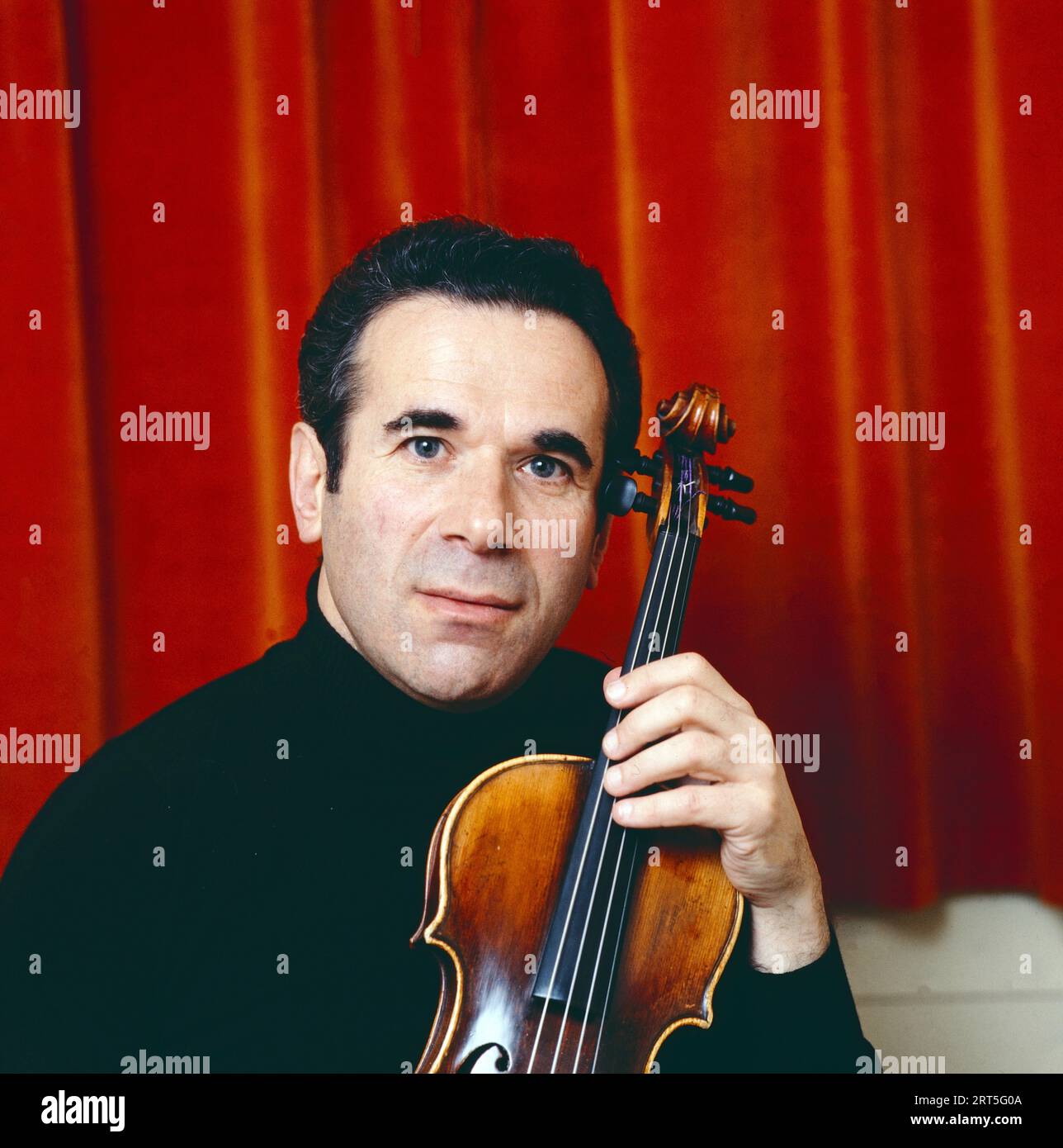 Mark Lubotsky, russischer Geiger, Violinlehrer, Portrait circa 1987 ...