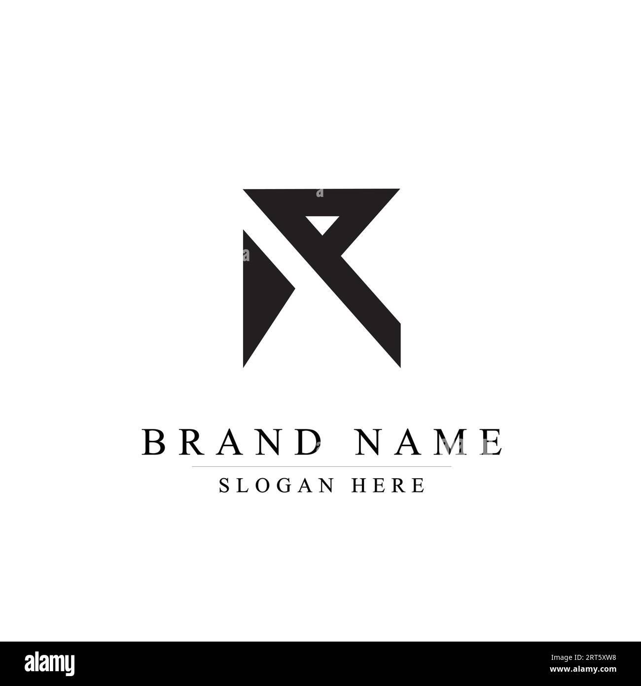 Letter R logo icon design template Stock Vector