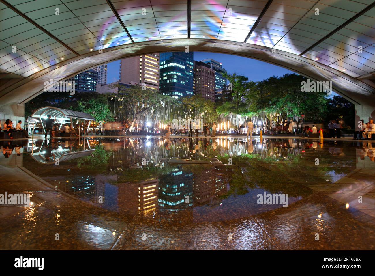 Christmas Light Show Beside The Philippines Stock Exchange Makati Christmas Light Show Beside The Philippines Stock Exchange Makati