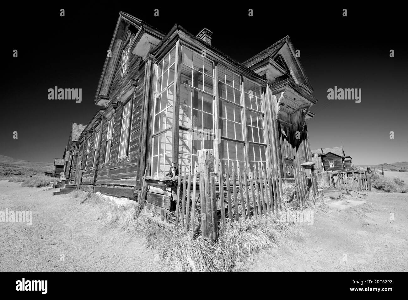 Historic storefront located in Bodie State Park in the Eastern Sierra