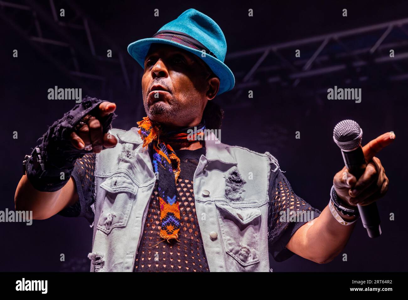 London, UK. 9th September, 2023. Jeffrey Daniel of Shalamar performs at