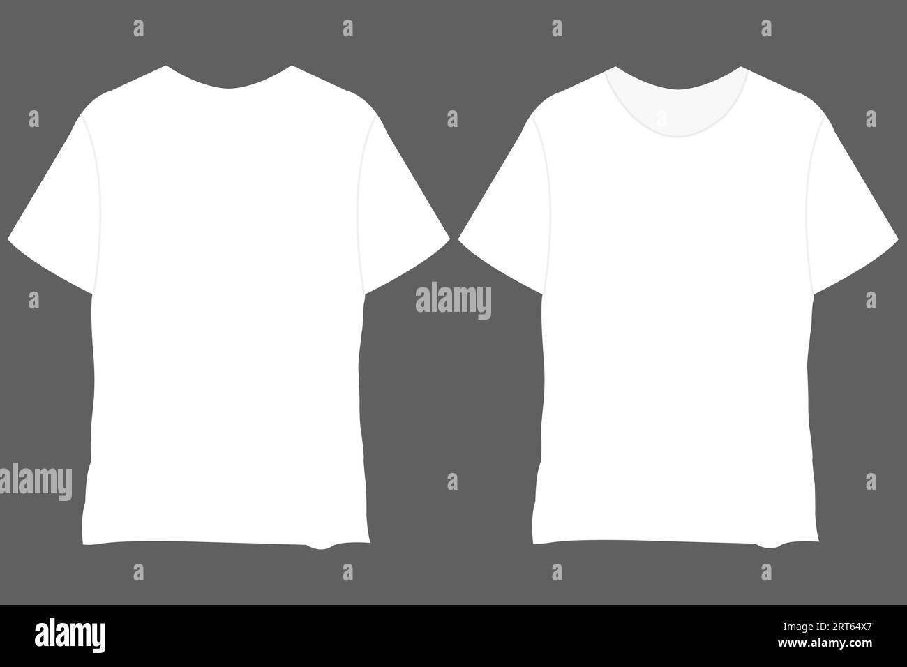 T shirt blank Stock Vector Images - Page 2 - Alamy