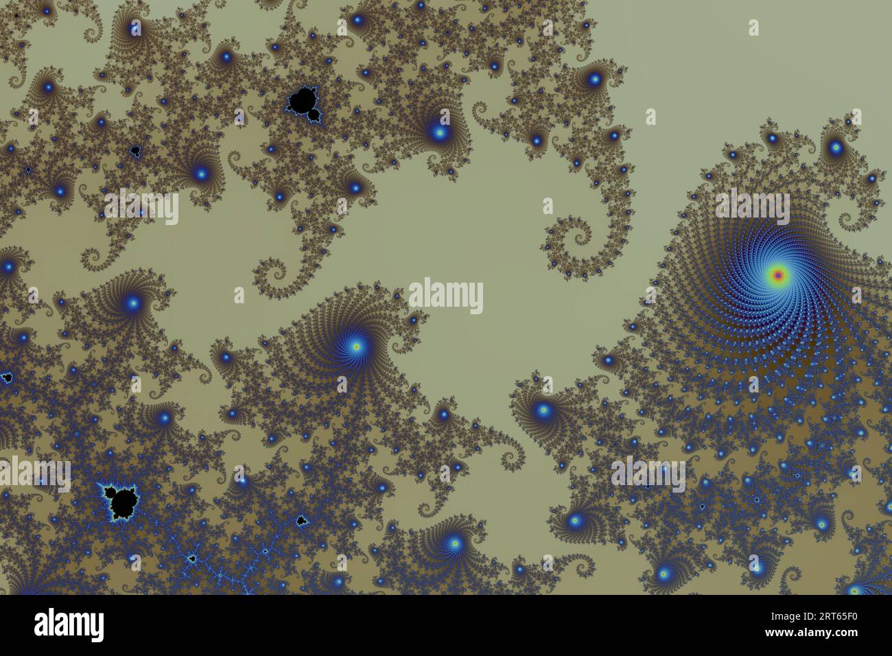 Zoom into the mandelbrot set hi-res stock photography and images - Alamy