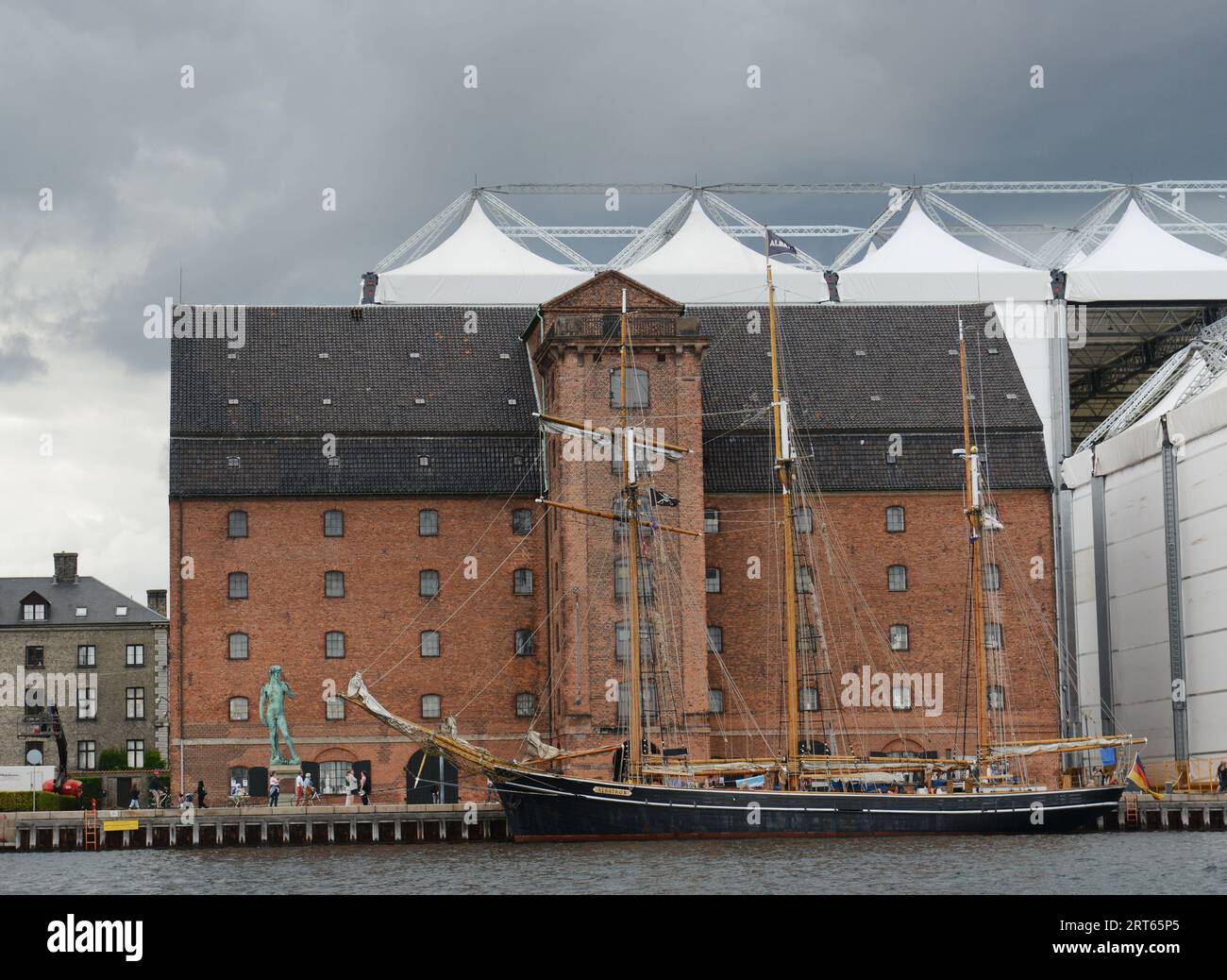 MAERSK Shipping company headquarters at the Inner harbour in Copenhagen