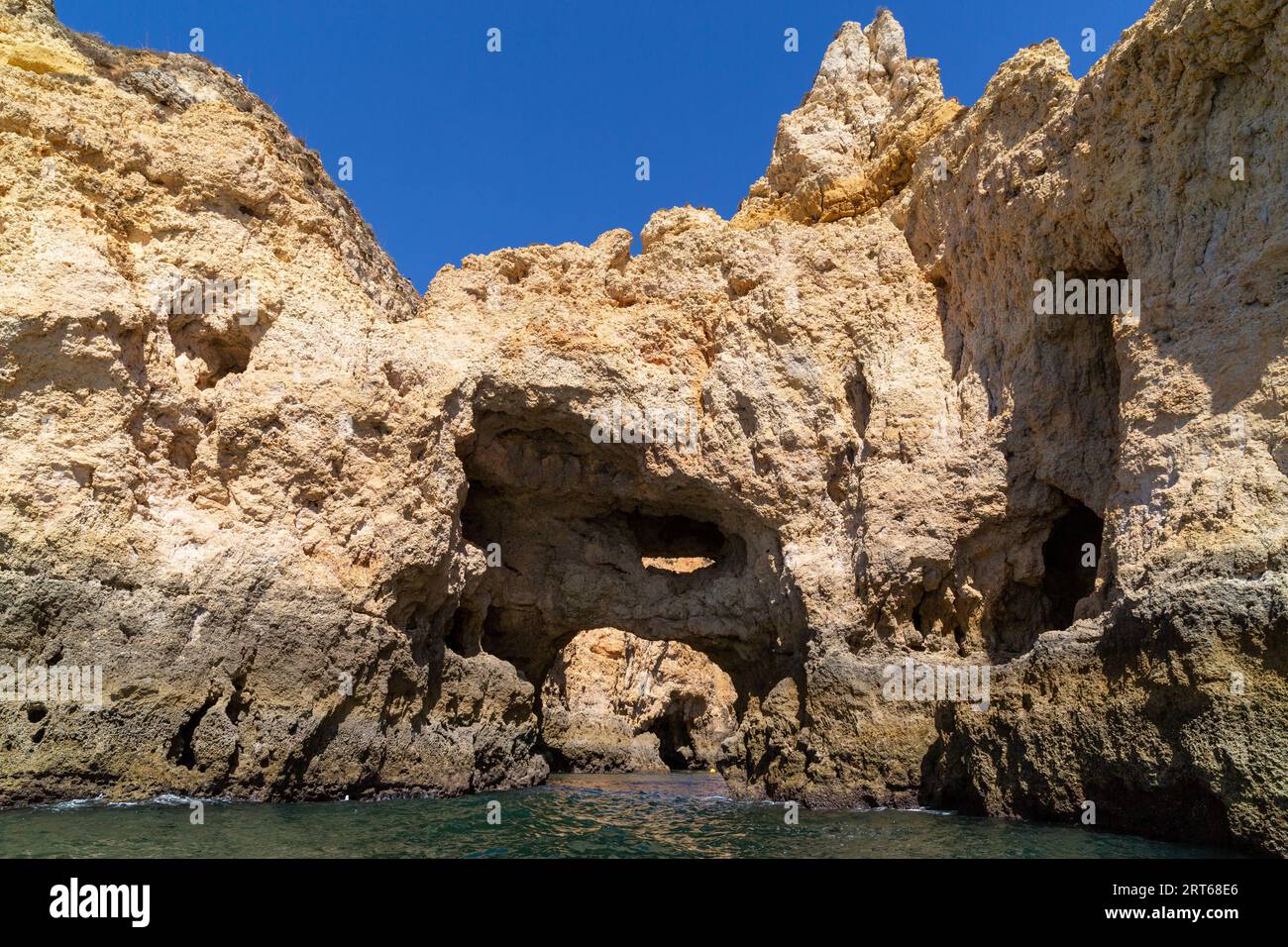 Benagil Caves, Portugal Stock Photo
