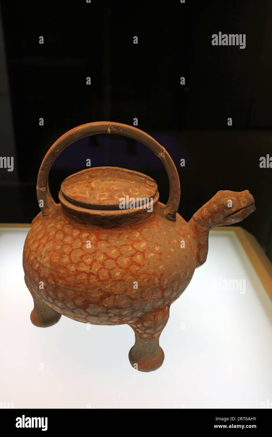 Ancient Chinese ceramics, unearthed cultural relics Stock Photo Alamy